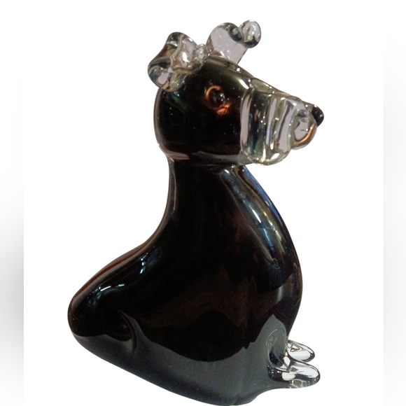 Fifth Avenue Solid Crystal Terrier Dog figurine 8.5"T Weighs 4.5lbs (No Chips) - Picture 1 of 4